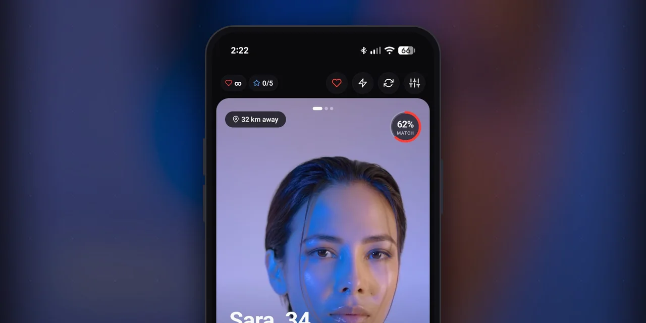 Datingo app screen 1